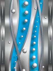 Consalnet Absztrakt minta poszter, fotótapéta, Vlies (184x254 cm, álló) (C1-1451V4A)