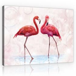 Consalnet Vászonkép, Flamingók, 100x75 cm méretben (C5-10199O1)