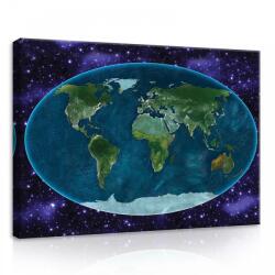 Consalnet Térkép, vászonkép, 70x50 cm méretben (C5-10251O7)