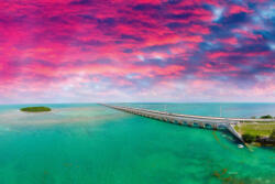 Dimex Vlies Fotótapéta - Florida Keys bridge - 375x250 cm (MS-5-0679)