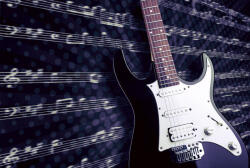 Dimex ELECTRIC GUITAR fotótapéta, poszter, vlies alapanyag, 375x250 cm (MS-5-0304)