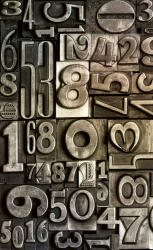 Dimex TYPESET fotótapéta, poszter, vlies alapanyag, 150x250 cm (MS-2-0273)