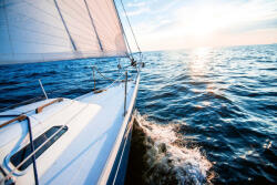 Dimex Vlies Fotótapéta - Sailing at sunset - 375x250 cm (MS-5-2747)