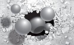 Consalnet Absztrakt 3D poszter, fotótapéta Vlies (312 x 219 cm) (C1-2914VEXXL)