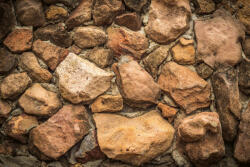 Dimex Vlies Fotótapéta - Stone Wall Light - 375x250 cm (MS-5-2698)