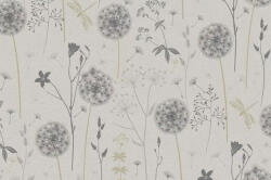 Sintra Szürke-arany pitypang mintás tapéta ( Evora 459232 ) (459232)