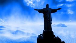 Consalnet Jézus Rio De Janeiro poszter, fotótapéta (254 x 184 cm) (C1-289V4)