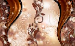 Consalnet Virág minta poszter, fotótapéta, Vlies (208 x 146 cm) (C1-1827VEXL)