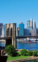 Dimex BROOKLYN BRIDGE fotótapéta, poszter, vlies alapanyag, 150x250 cm (MS-2-0001)