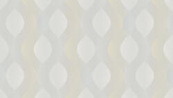 Sintra Drapp-bézs-szürke hullám mintás tapéta ( Evora 459010 ) (459010)