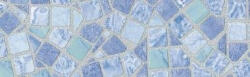 Vénilia Décor Gekkofix MOSAIC BLEU öntapadós tapéta 67, 5 cm x 15 m (10741)