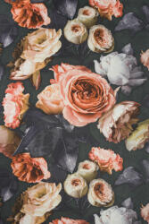 Grandeco Nagy színes rózsa mintás tapéta (156502) (156502)