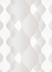 Erismann Fehér-bézs modern hullám mintás tapéta (Collage 10286-01) (10286-01)