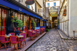 Dimex Vlies Fotótapéta - Café in Paris - 375x250 cm (MS-5-1215)