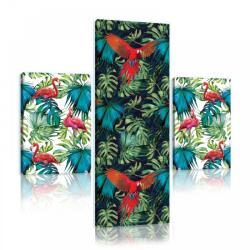 Consalnet Vászonkép 3 darabos, Madarak 130x80 cm méretben (C5-11104S16)