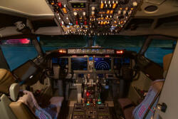 Dimex Vlies Fotótapéta - A wiev of the cockpit - 375x250 cm (MS-5-2919)