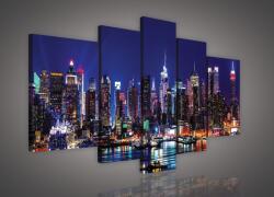 Consalnet Vászonkép, 5 darabos, New Jersey 170x100 cm méretben (C5-20075S4A)