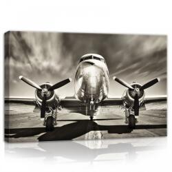 Consalnet Repülőgép, vászonkép, 60x40 cm méretben (C5-11728O4)