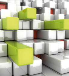 Dimex BOXES fotótapéta, poszter, vlies alapanyag, 225x250 cm (MS-3-0286)