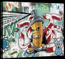 Consalnet Graffiti, vászonkép, 60x40 cm méretben (C5-20211O4)