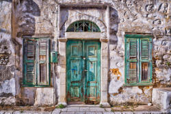 Dimex Vlies Fotótapéta - Old house, Symi - 375x250 cm (MS-5-0785)