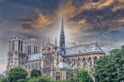 Dimex Vlies Fotótapéta - Notre Dame - 375x250 cm (MS-5-1042)
