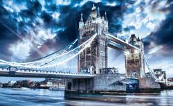 Consalnet Tower-bridge poszter, fotótapéta (208 x 146 cm) (C1-847VEXL)
