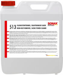 SONAX 513 Repülőrozsda eltávolító - savbázisú ipari tisztószer 10L