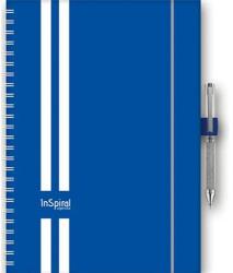 Dayliner Naptár, tervező, A5, heti, DAYLINER, "InSpiral GT", kék-fehér (NSA5HKFU) - jatekotthon