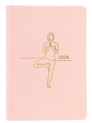 TopTimer Naptár, tervező, A5, heti, TOPTIMER "Pastel", rózsaszín (NKP015RU) - jatekotthon