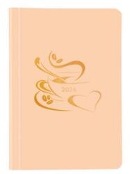 TopTimer Naptár, tervező, A5, heti, TOPTIMER "Pastel", lazac (NKP015LU) - jatekotthon