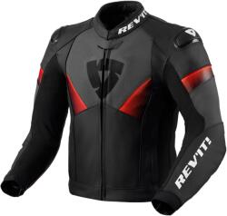 Revit Geacă moto din piele Revit Argon 2 negru-rosu fluo (REFJL141-1270)