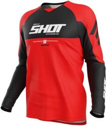 Shot Tricou motocross Shot Draw Private roșu (SHOA05-12D-A04)