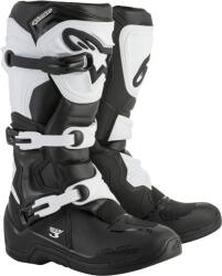 Alpinestars Tech 3 cizme de motocicletă alb-negru și alb (AIM130-213)