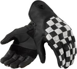 Revit Mănuși moto Revit Redhill alb-negru (REFGS192-3050)
