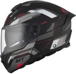 MT Helmets MT ATOM 2 SV BAST D5 cască de motociclist MT ATOM 2 SV BAST D5 negru mat-gri-albastru (MT1335A2525)