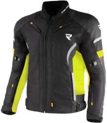 Street Racer Jachetă de motocicletă Street Racer Evans neagră-galben fluo (STRBUEVBLFY)