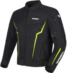 RSA Geacă de motocicletă RSA Bolt negru-alb-alb-galben-fluo (RSABUBOLTBWFY)
