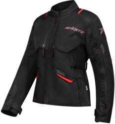 Seventy Degrees Geaca moto dama Seventy Degrees SD-JT69 Tanami negru-rosu (SD2306912)