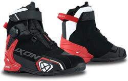 IXON Ghete moto IXON Bull 2 WP negru-alb-rosu (IXO508101007-1027)