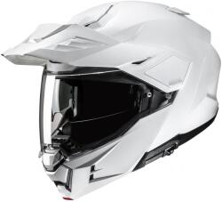 HJC Cască de motocicletă HJC i80 Solid flip-up, alb perlat (HJC197629)