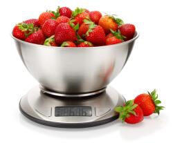 Qilive 600122572 konyhai mérleg fém tállal