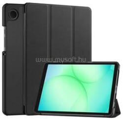 Gigapack Samsung Tab A11 LTE / Tab A11 WIFI GIGAPACK Tok álló, bőr hatású aktív FLIP, asztali tartó, FEKETE (GP-177298) (GP-177298)