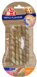 8in1 Bastoane răsucite Triple Flavour 10 buc