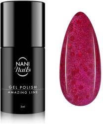 NaniNails NANI Amazing Line géles körömlakk árnyalat Crimson Confetti 5 ml