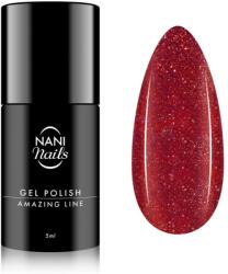 NaniNails NANI Amazing Line géles körömlakk árnyalat Ruby Spark 5 ml
