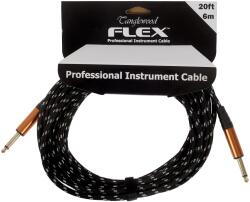 Tanglewood Flex Cable White/Black 6 m