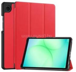 Gigapack Tok álló, bőr hatású (aktív FLIP, oldalra nyíló, TRIFOLD, asztali tartó) PIROS (GP-177299) (GP-177299)