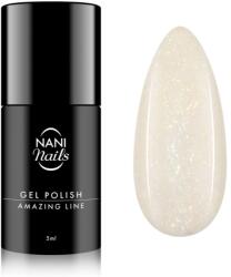 NaniNails NANI Amazing Line géles körömlakk árnyalat Ivory Shimmer 5 ml