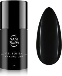 NaniNails NANI Amazing Line géles körömlakk árnyalat Black Tie 5 ml